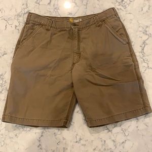 Carhartt Relaxed Fit Khaki Shorts